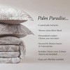 Lush Décor Bali Tropical Leaves Gauze Jacquard Duvet Cover - 2 of 4