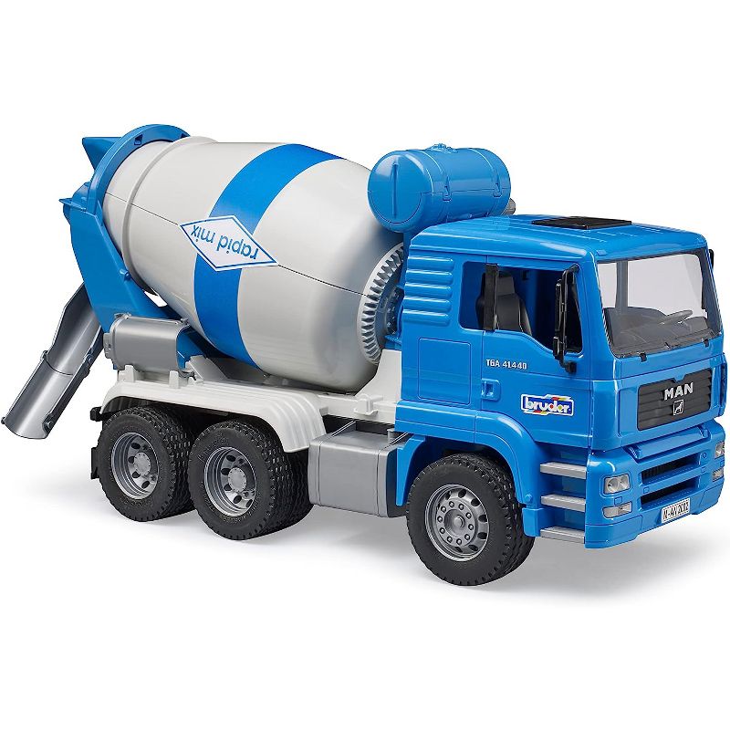 Bruder MAN Cement Mixer - Blue, 4 of 6