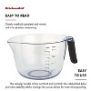 KitchenAid 8c Batter Bowl: Clear Plastic Mixing Bowl with Easy-Pour Spout & Nonslip Base, Dishwasher-Safe, 8 Cup Capacity - image 3 of 4