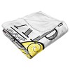 Hasbro Mr. Potato Head Potato Appeal Magazine Silk Touch Throw Blanket 50x60 Inches - 4 of 4