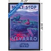 Trends International Star Wars: Nevarro - Next Stop Nevarro Framed Wall Poster Prints - 3 of 4