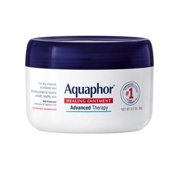 Aquaphor Healing Ointment Skin Protectant and Moisturizer for Dry and Cracked Skin Unscented - 3.5oz