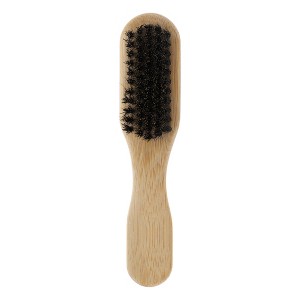 Unique Bargains Men's Portable Small Beard Comb Wood Color 1 Pc - 1 of 3