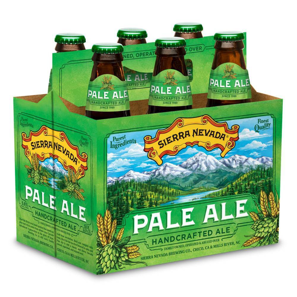 UPC 083783375213 Sierra Nevada Pale Ale Bottles 12 oz, 6 pk