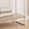 Kings Brand Furniture Console Table with Shelves - Modern Metal Wood Sofa Table for Living Room, Entryway, Hallway, Foyer - 4 of 4