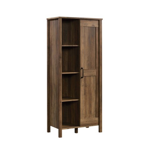 Sauder Adept Storage Wide Storage Cabinet, Craftsman Oak