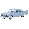 1959 Plymouth Savoy Sedan Powder Blue 1/87 (HO) Scale Diecast Model Car by Oxford Diecast - 2 of 4
