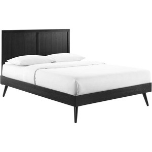 Modway Alana Full Wood Platform Bed With Splayed Legs - 1 of 3