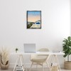 Stupell Industries Vintage Santorini Cityscape Black Framed Floater Canvas Wall Art - 2 of 4