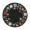 Modern Washable Area Rug, Soft Floral Floor Cover with Non Slip Backing, Low Pile Stain Resistant Floor Carpet for Living Room - 3 of 4