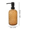 Unique Bargains Simple Cylindrical Soap Pump Dispenser 400ml 1 Pc - 4 of 4