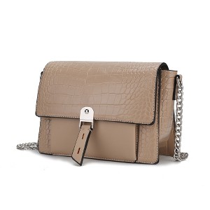 MKF Collection Hope Crocodile Embossed Women’s Shoulder Bag by Mia K - 1 of 4