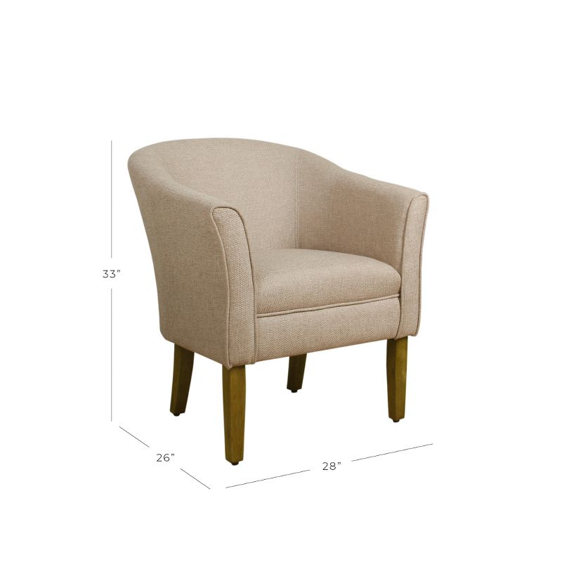Modern Barrel Accent Chair - HomePop, 3 of 19