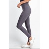 Women's FULL LENGTH MOTO LEGGINGS - mono b - 2 of 3
