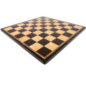 WorldWise Imports Chess Board - 17" Ebony & Birdseye Maple Chess Board - 1 of 1