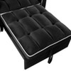 TIRAMISUBEST 3-in-1 Convertible Sleeper Sofa Chair with Adjustable Backrest, Folding Sofa Bed with Pockets and USB Ports - 4 of 4