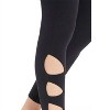 Women's Calista Cut Outs Stretch Yoha Leggings - Marika - 4 of 4