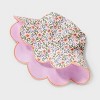 Girls' Reversible Scalloped Edge Bucket Hat - Cat & Jack™ Purple - 3 of 4
