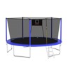 VisioGear 14FT Trampoline with Safety Enclosure Net, Trampoline with Basketball Hoop, Bule, 168"*168"*108" - 4 of 4