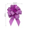 Unique Bargains Glitter Bright Gift Wrapping Large Pull Bow for Christmas Decoration 20 Pcs - 2 of 4
