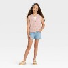 Girls' Button-Front Sweater Vest - Cat & Jack™ - 3 of 3