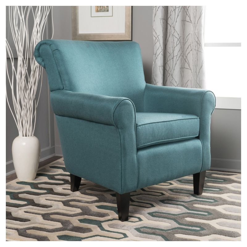 Roseville Upholstered Club Chair - Christopher Knight Home, 5 of 6
