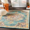 Hauteloom Rectangle Area Rug   Teal - 3 of 4
