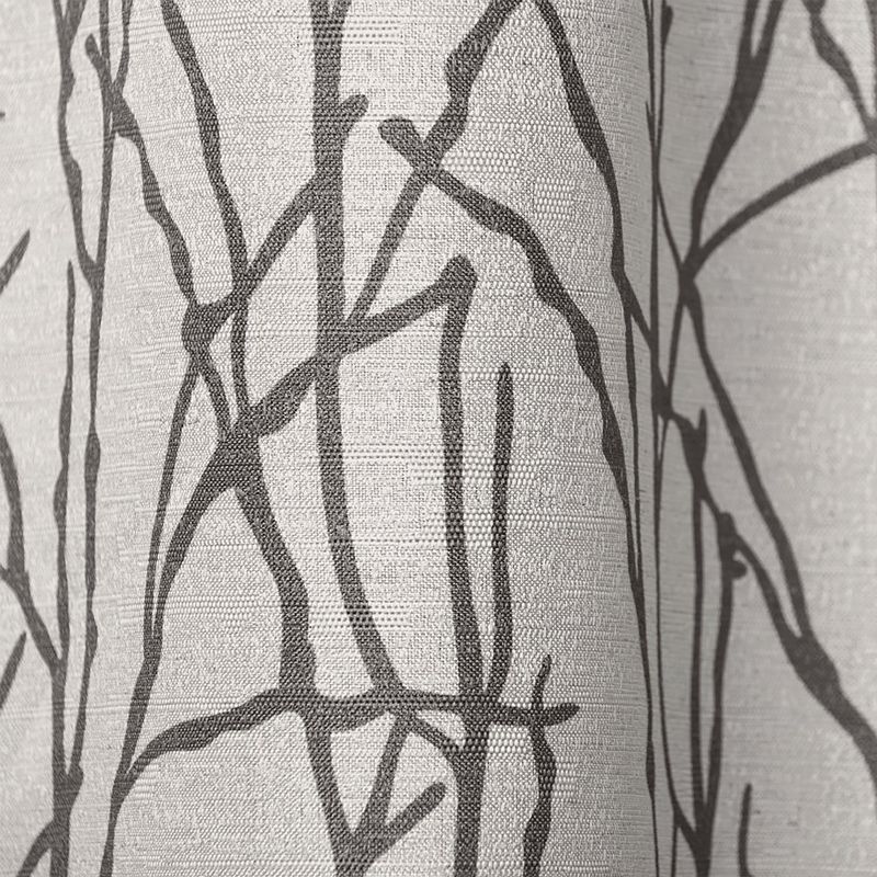 Branches Linen Blend Grommet Top Window Curtain Panel Pair - Exclusive Home&#153;, 3 of 13