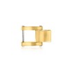 Ross-Simons Men's 18kt Gold-Plated Stainless Steel Link Bracelet Size 8.5 - 3 of 4