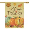 Northlight Give Thanks Autumn Harvest Outdoor House Flag 28" x 40" - 3 of 4