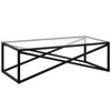 54" Black Bronze Coffee Table - Henn&Hart - 2 of 4