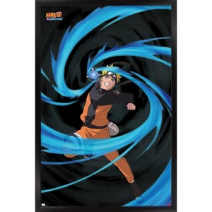 Trends International Naruto Shippuden - Naruto Uzumaki Framed Wall Poster Prints - 1 of 4