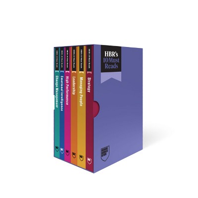 Hbr's 10 Must Reads Boxed Set (Updated + Expanded, 6 Books) - (HBR's 10 Must Reads) by  Harvard Business Review (Mixed Media Product)