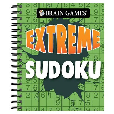 Brain Games - Extreme Sudoku - by  Publications International Ltd & Brain Games (Spiral Bound)