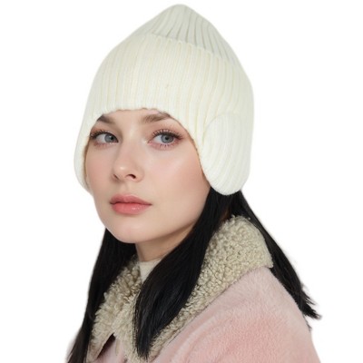 Anna-Kaci Warm Winter Knitted Beanie Hat with Earflap Daily Headwear Ski Mask for Men Women
