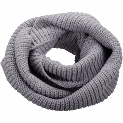 Zuppad Womens Thick Ribbed Knit Winter Infinity Circle Loop Scarf