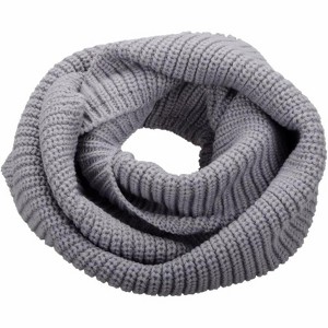 Zuppad Womens Thick Ribbed Knit Winter Infinity Circle Loop Scarf - 1 of 4