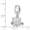 Black Bow Jewelry Sterling Silver Ohio Bobcats NCAA Bead Charm - 3 of 4