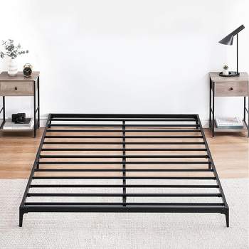 Whizmax Bed Frame Heavy Duty Metal Mattress Foundation Platform Sturdy Steel Slat No Box Spring Needed, Easy Assembly, Noise Free