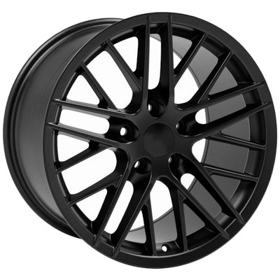 OE Wheels LLC CV08A-17095-5475-54B1 Satin Black Wheel Painted (17 x 9.5 inches /5 x 120 mm, 54 mm Offset)