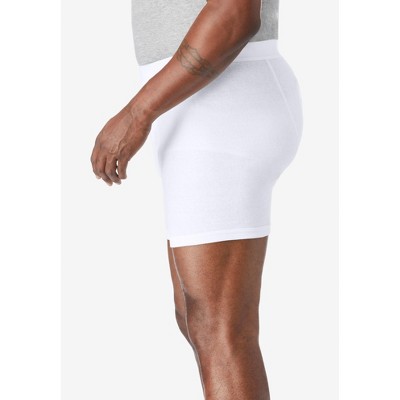 KingSize Cotton Mid-Length Briefs 3-Pack