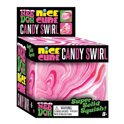 NeeDoh Candy Swirl Nice Cube