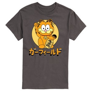 Men's - Garfield - Lucky Cat Garfield Short Sleeve Graphic T-Shirt - 1 of 4