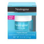 Neutrogena Hydro Boost Hydrating Water Gel Moisturizer with Hyaluronic Acid for Dry Skin - Travel Size - .5 oz