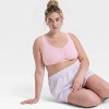 Women's Pointelle Ruched Front Scoop Bralette - Wild Fable™ - 3 of 3