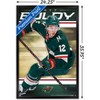 Trends International NHL Minnesota Wild - Matt Boldy 23 Framed Wall Poster Prints - 3 of 4