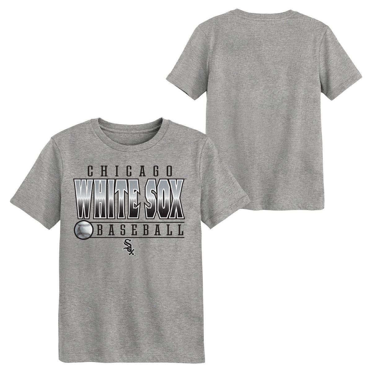 MLB Chicago White Sox Youth Gray Poly T-Shirt
