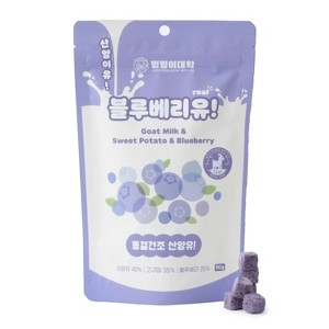 It's Goat! Blueberry! Freeze-Dried Goat Milk, Sweet Potato, Blueberry Snack for Dogs and Cats, 1.76 oz - 1 of 4