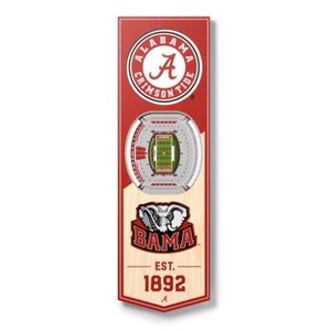 NCAA Alabama Crimson Tide 6"x19" Stadium Banner - 1 of 4