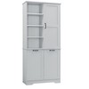 Chery Life Bathroom Storage Cabinet with Doors and Drawers, Tilt-Out Laundry Hamper, Multiple Storage Space, Freestanding Style - 2 of 4